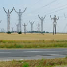 Bouqueval, lignes à haute tension