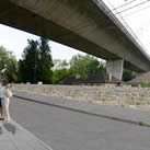 Pontoise, viaduc du boulevard de la Viosne