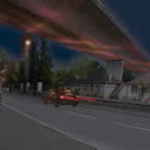 Pontoise. Mise en valeur et en lumière du pont comme ouvrage d’art