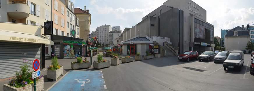Sannois, place de la mairie